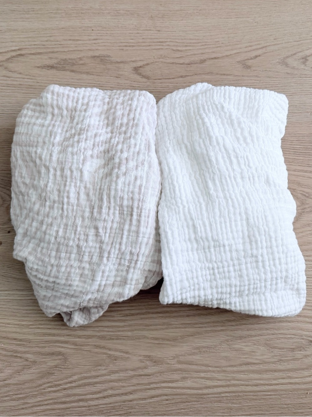 Babyletto All-Stages Midi Crib Sheet - GOTS Certified Organic Muslin Cotton 2PK